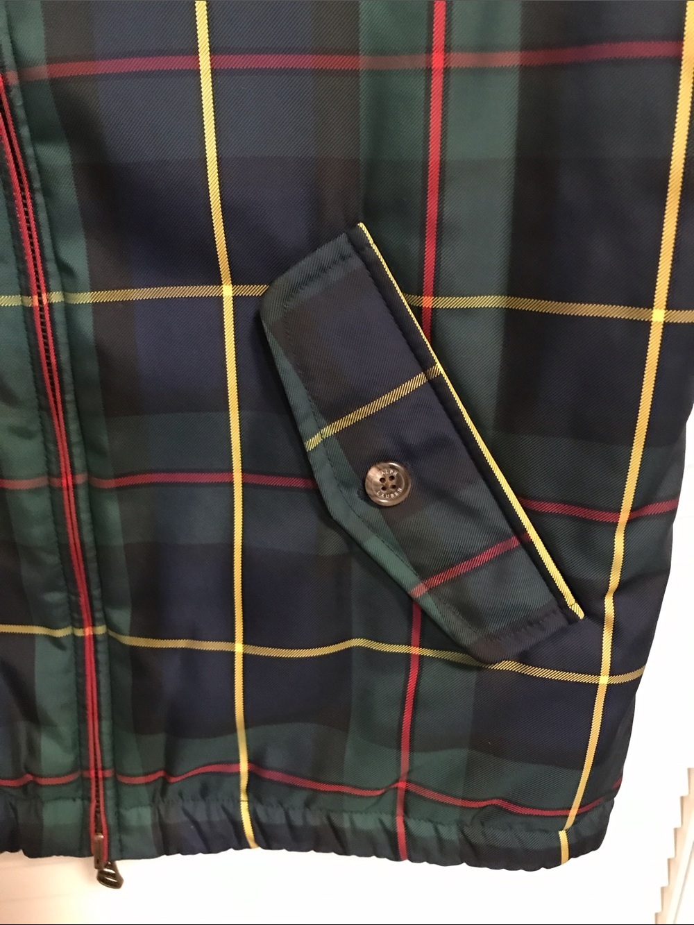 Preowned vintage Ralph Lauren tartan plaid vest - M - Picture 3 of 11